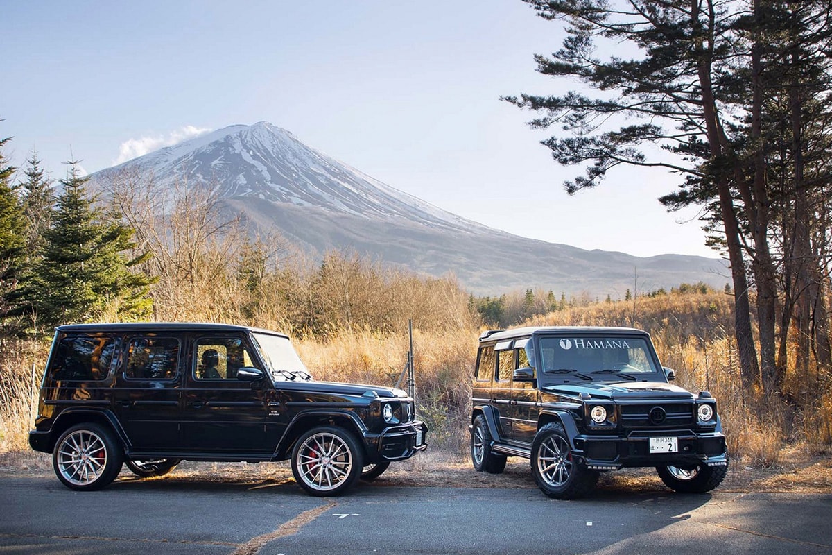 富士山下の霸氣－兩代 Mercedes-AMG G63 同場比較相集
