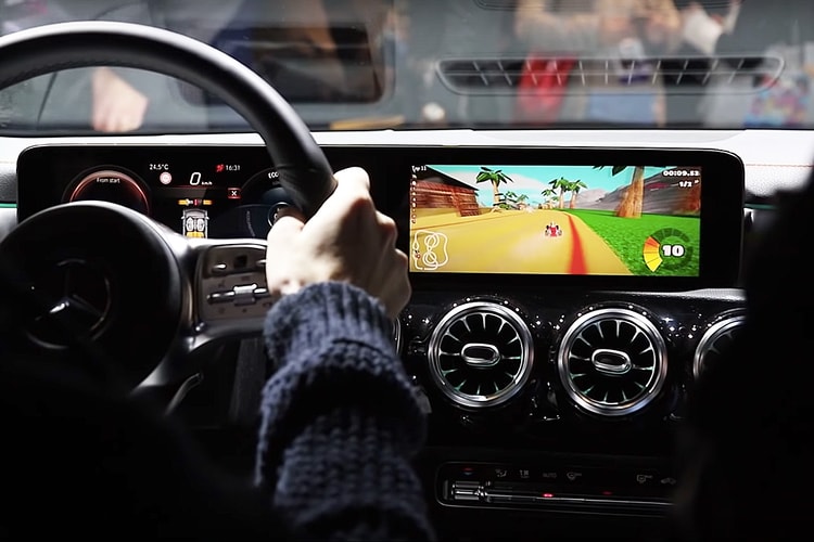 Mercedes-Benz 展示以真實軚盤進行「Mario Kart」遊戲