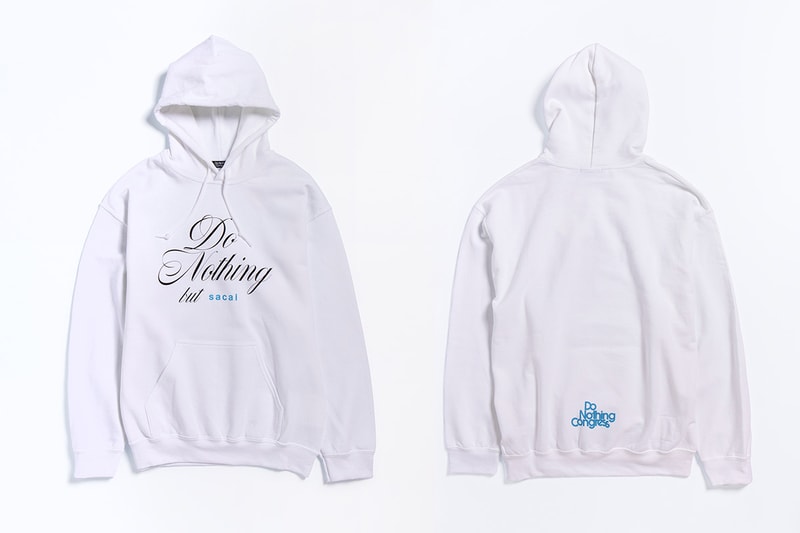 sacai x fragment design 再度攜手帶來「Do Nothing but sacai」別注系列