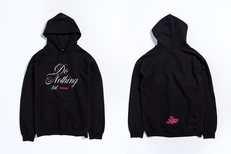 sacai x fragment design 再度攜手帶來「Do Nothing but sacai」別注系列