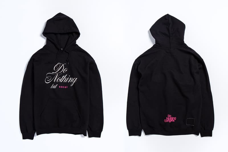 sacai x fragment design 再度攜手帶來「Do Nothing but sacai」別注系列