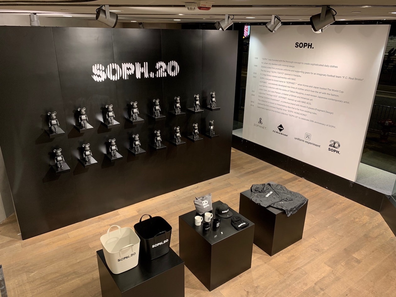 SOPHNET. 20 週年期間限定店開催！