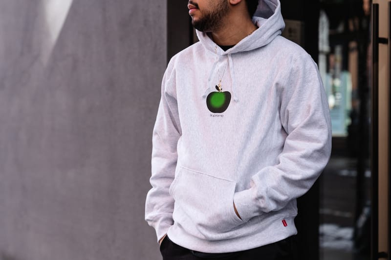 apple supreme hoodie