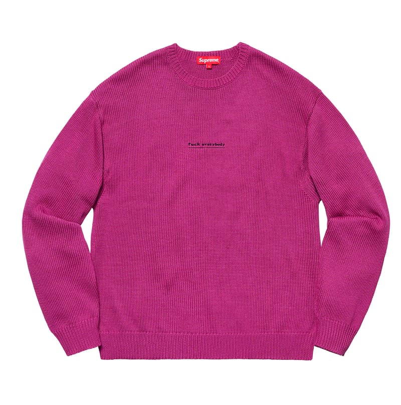 Supreme 2019 春夏上裝系列