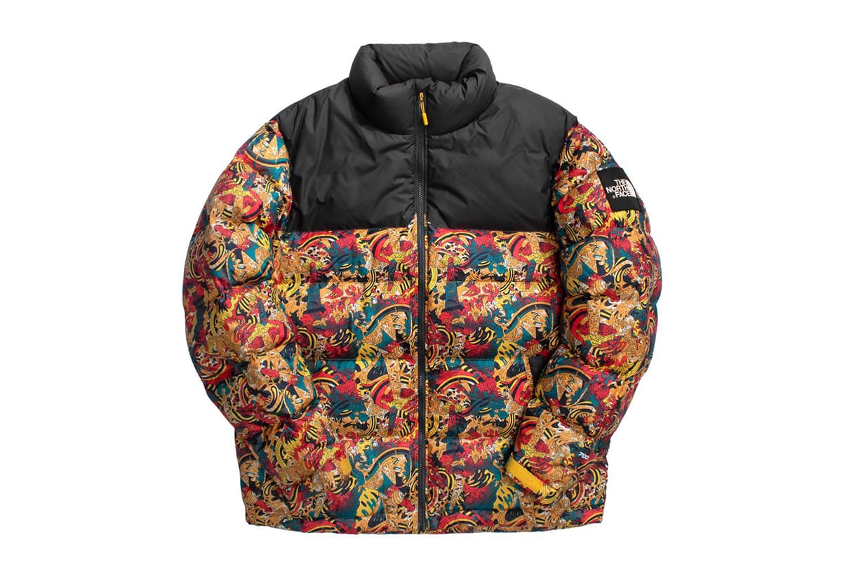 leopard yellow genesis north face
