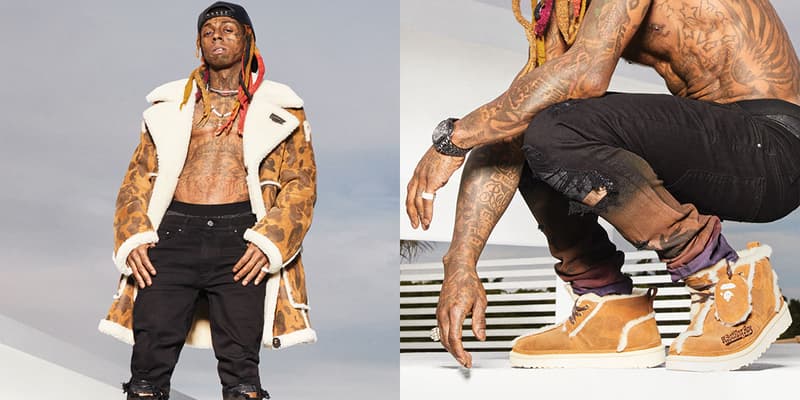 獨家: Lil Wayne 出鏡 A BATHING APE® x UGG 聯乘系列造型大片