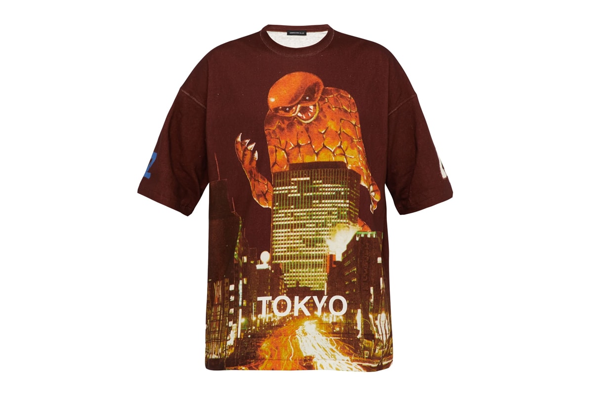 怪獸警報 – UNDERCOVER SS19 Kaiju T-Shirt 系列