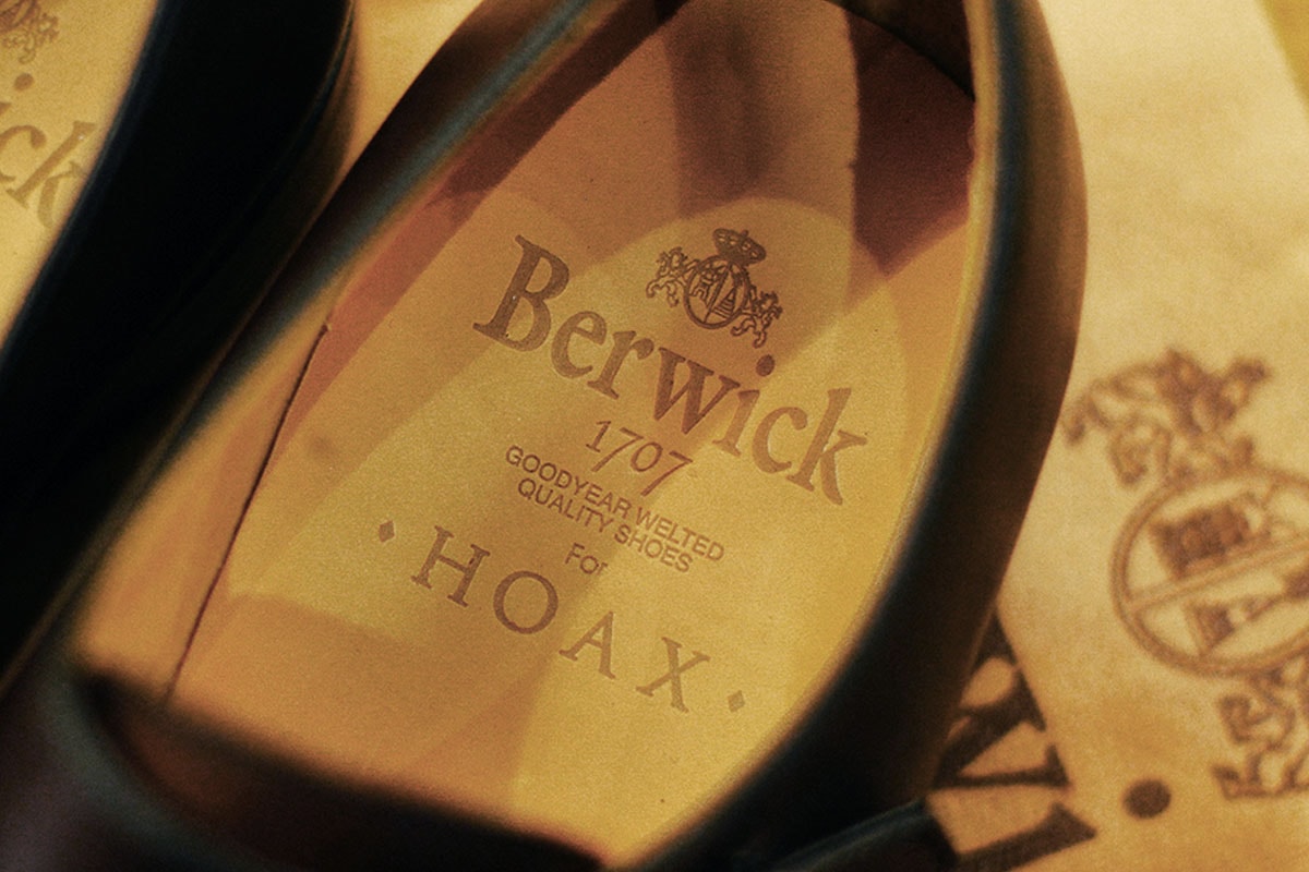 Berwick1707 攜手本地鞋店 HOAX 帶來專屬 Made to Order 系列