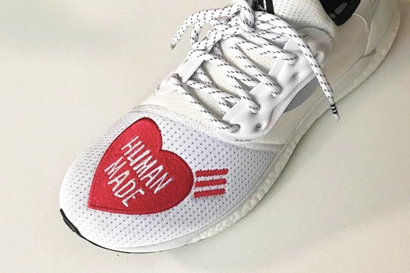 Pharrell 親自曝光 Human Made x adidas 聯名版本 SolarHu Glide