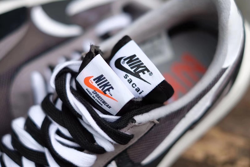 率先近賞 sacai x Nike 聯乘「LDV With Waffle Daybreak」黑灰配色