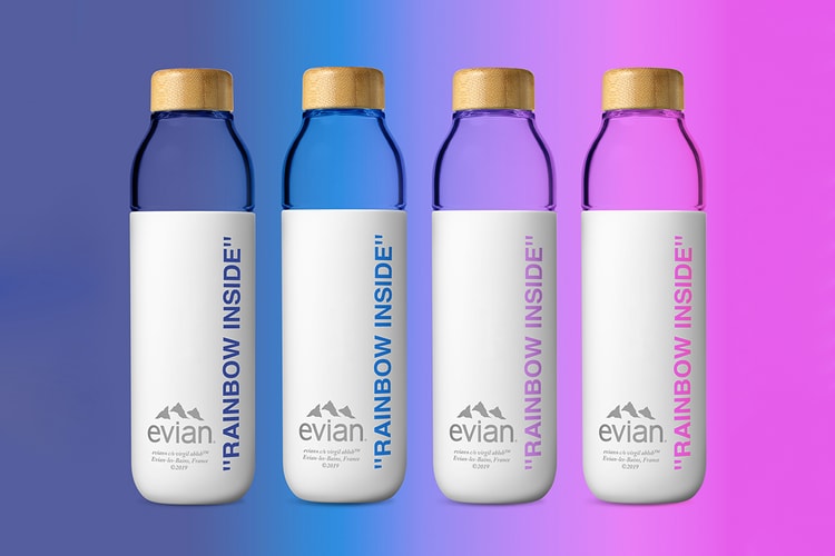 Virgil Abloh x Evian 別注 Soma 玻璃水瓶將再度上架!