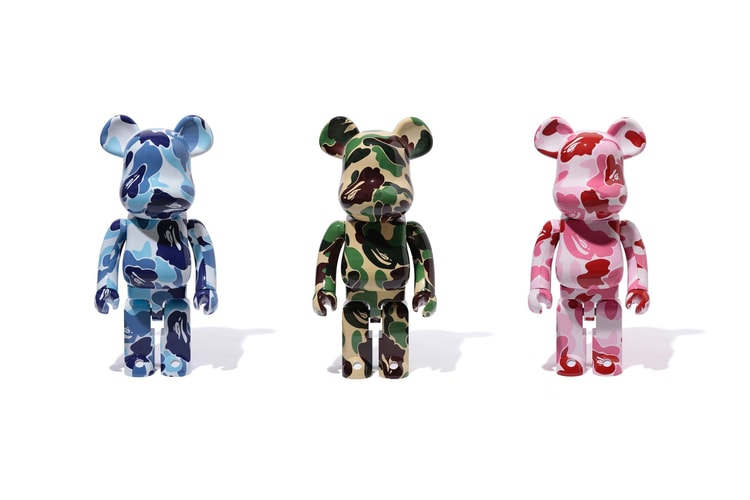 A BATHING APE® x Medicom Toy 全新聯乘 BE@RBRICK 玩偶系列來襲