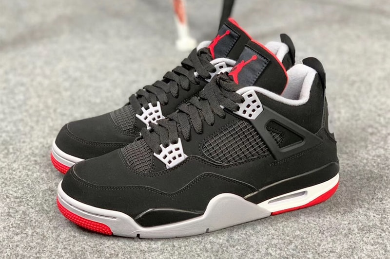 近賞細節！Air Jordan 4「Bred」2019 年復刻版本