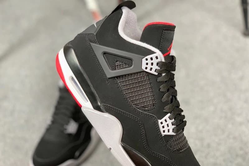 近賞細節!Air Jordan 4「Bred」2019 年復刻版本
