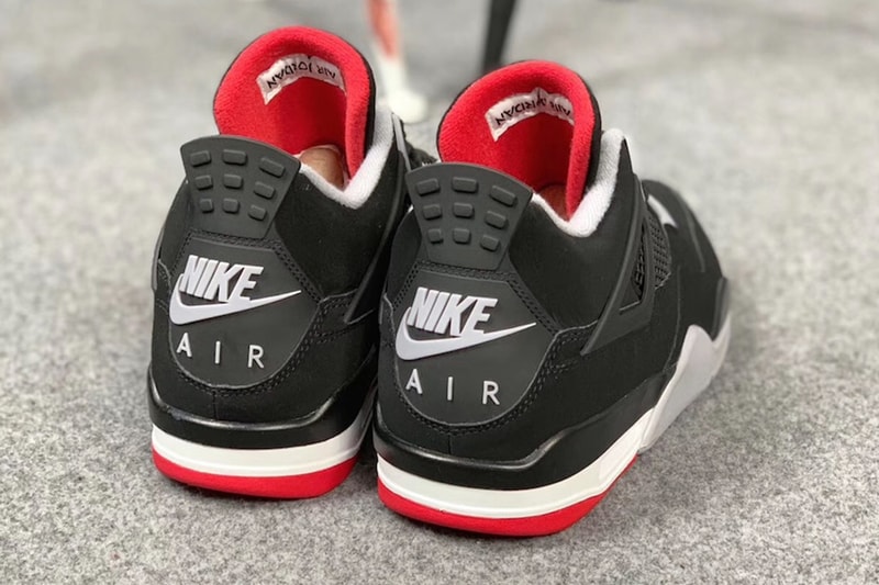 近賞細節！Air Jordan 4「Bred」2019 年復刻版本
