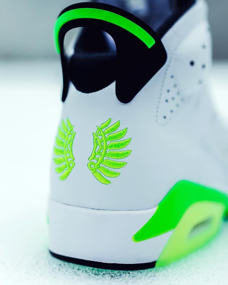 近賞 Air Jordan 6「Oregon Ducks」專屬 PE 版本