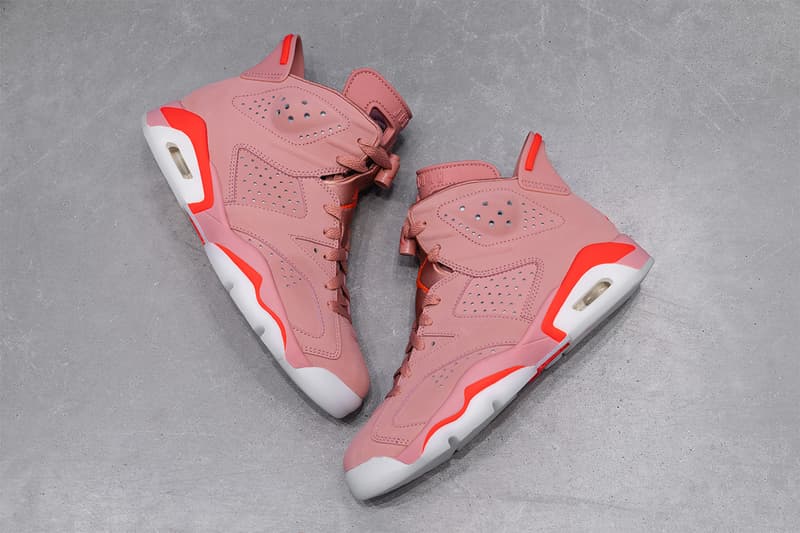 近賞 Aleali May x Air Jordan 6「Millennial Pink」聯乘設計