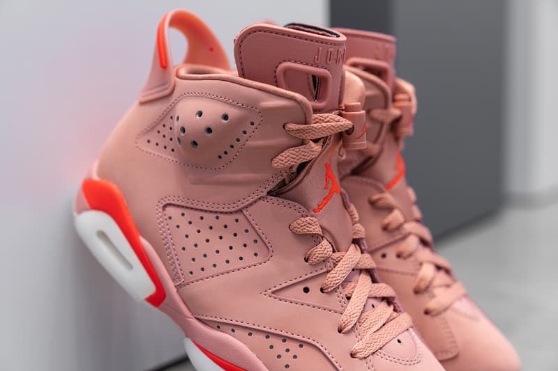 近賞 Aleali May x Air Jordan 6「Millennial Pink」聯乘設計