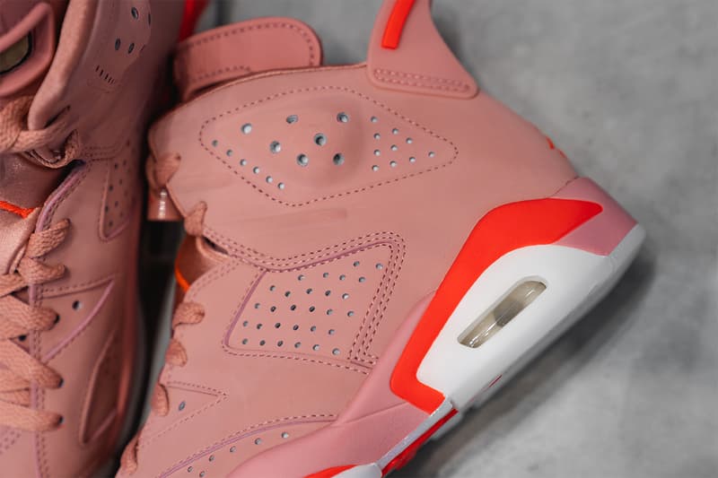 近賞 Aleali May x Air Jordan 6「Millennial Pink」聯乘設計