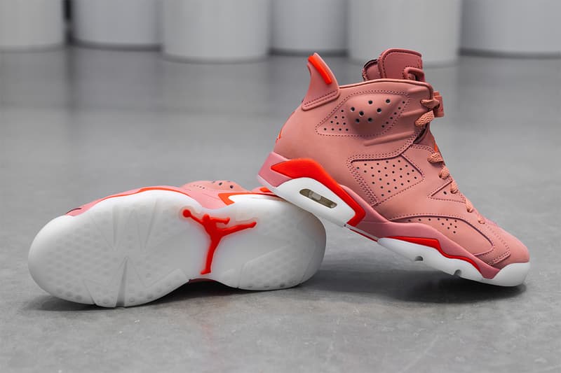 近賞 Aleali May x Air Jordan 6「Millennial Pink」聯乘設計