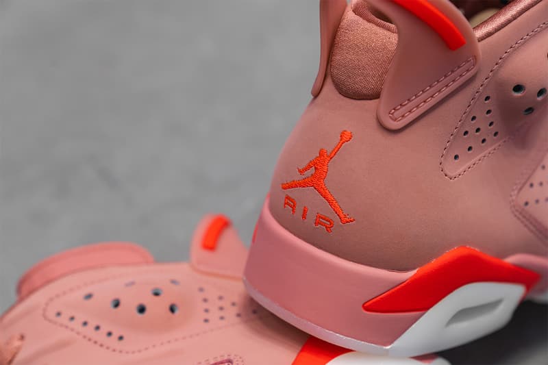 近賞 Aleali May x Air Jordan 6「Millennial Pink」聯乘設計