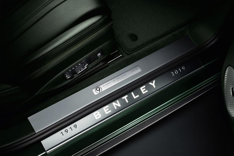 æ¥å§ç¦è»å± 2019 â Bentley Continental GT å¥æ³¨è»å Number 9 Edition ç»å ´