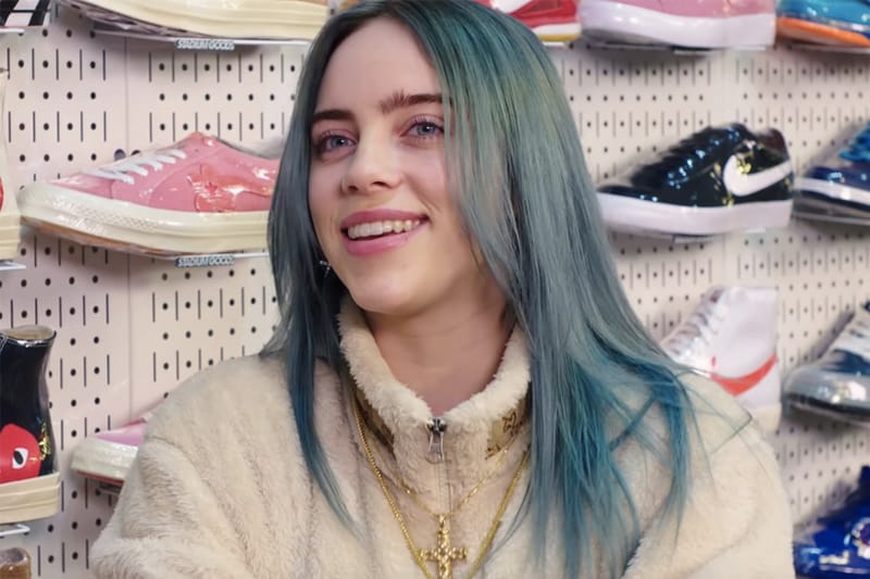 人氣另類女歌手 Billie Eilish 作客最新一期《Sneaker Shopping》