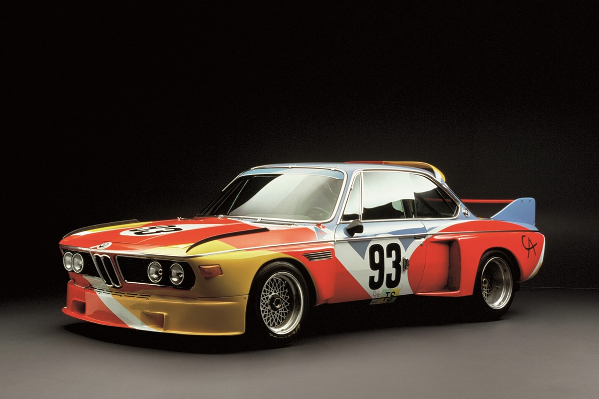 BMW 將於香港 Art Basel 展出 1975 年的首台 Art Car BMW 3.0 CSL
