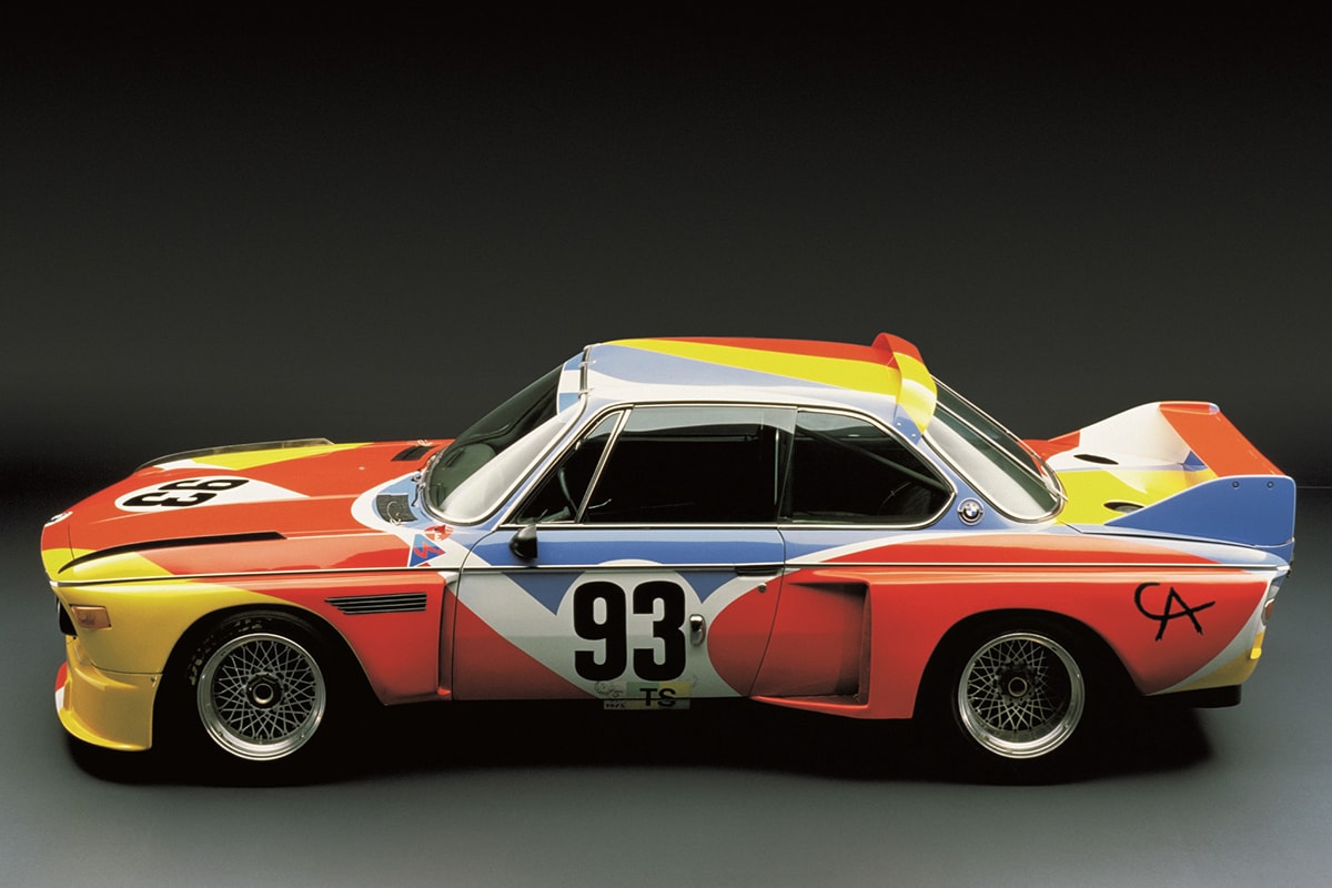 BMW 將於香港 Art Basel 展出 1975 年的首台 Art Car BMW 3.0 CSL