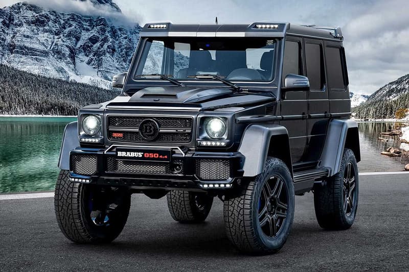 終極黑金剛 − Brabus 打造 G63 全新 4x4² 改裝車型