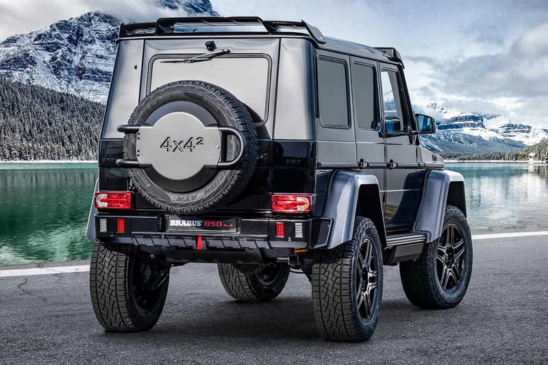終極黑金剛 − Brabus 打造 G63 全新 4x4² 改裝車型