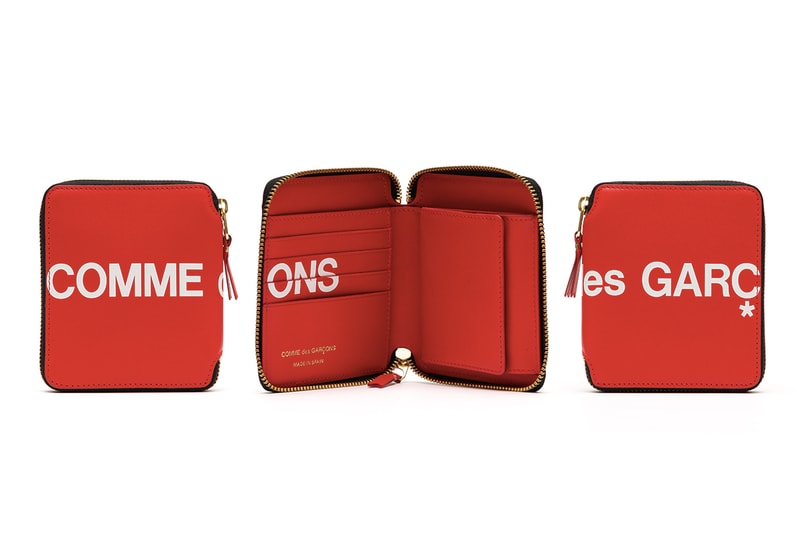 繼續大 Logo－COMME des GARÇONS 推出「Huge Logo」Wallet 系列