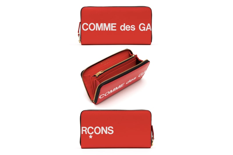 繼續大 Logo－COMME des GARÇONS 推出「Huge Logo」Wallet 系列