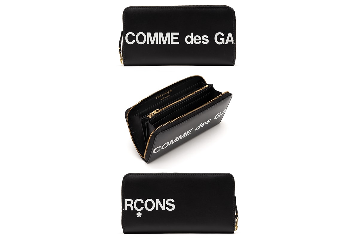 繼續大 Logo－COMME des GARÇONS 推出「Huge Logo」Wallet 系列