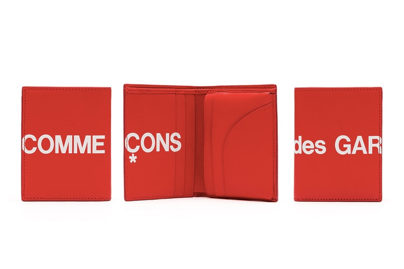 繼續大 Logo－COMME des GARÇONS 推出「Huge Logo」Wallet 系列