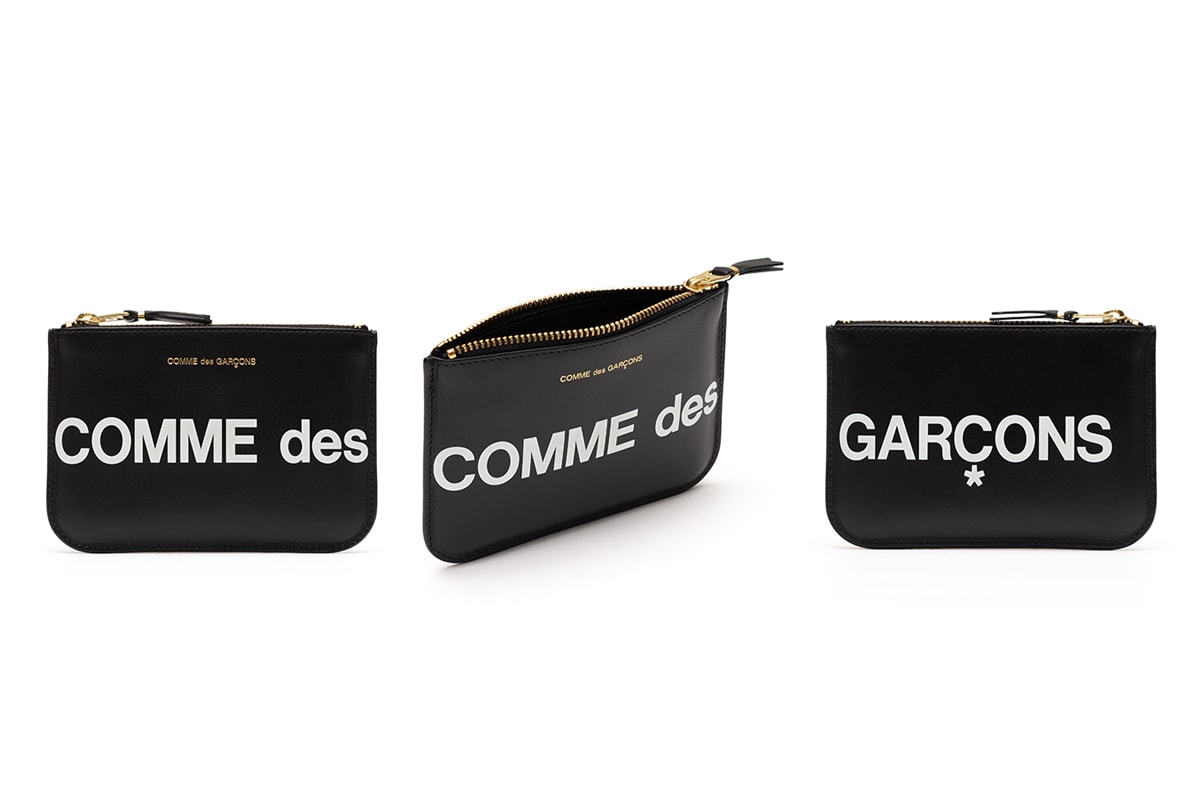 繼續大 Logo－COMME des GARÇONS 推出「Huge Logo」Wallet 系列