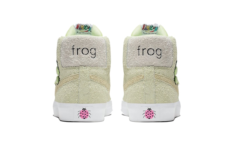 Frog Skateboards x Nike SB 聯乘 Blazer Mid 鞋款登場