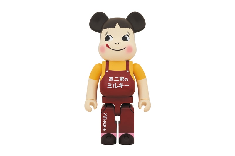 不二家 Fujiya Co. x MEDICOM TOY 全新聯乘「牛奶妹」BE@RBRICK 登場