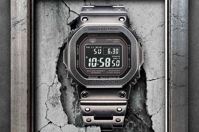 G-SHOCK 推出 GMWB5000V 全新「Full Metal」版本