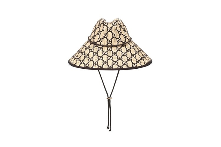 夏日神裝 − Gucci 推出全新 GG Raffia 寬沿草帽