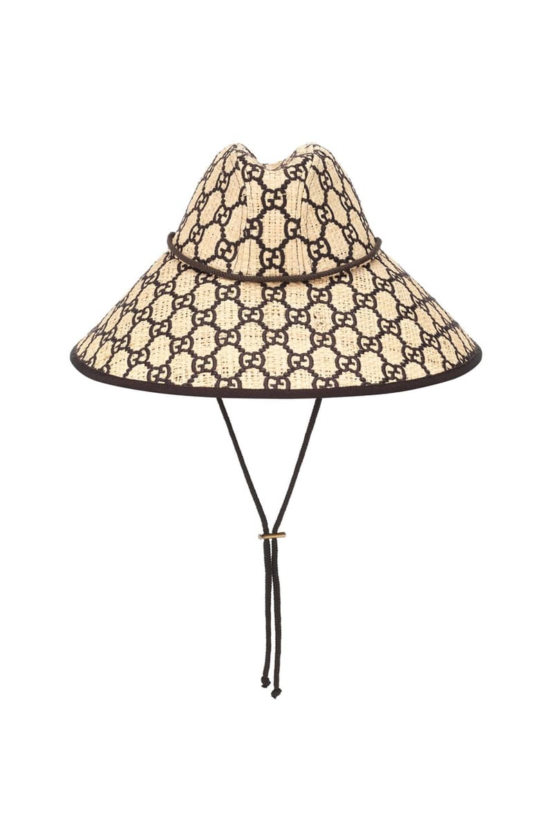 夏日神裝 − Gucci 推出全新 GG Raffia 寬沿草帽