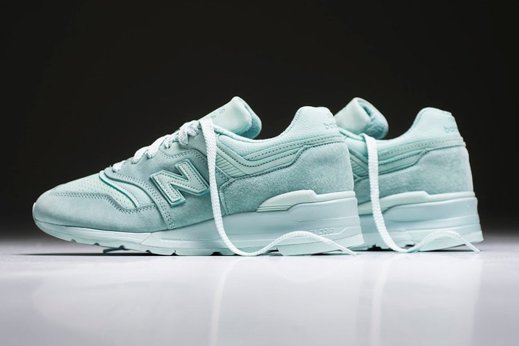 清新薄荷-New Balance 為春夏迎來「Mint」配色 997