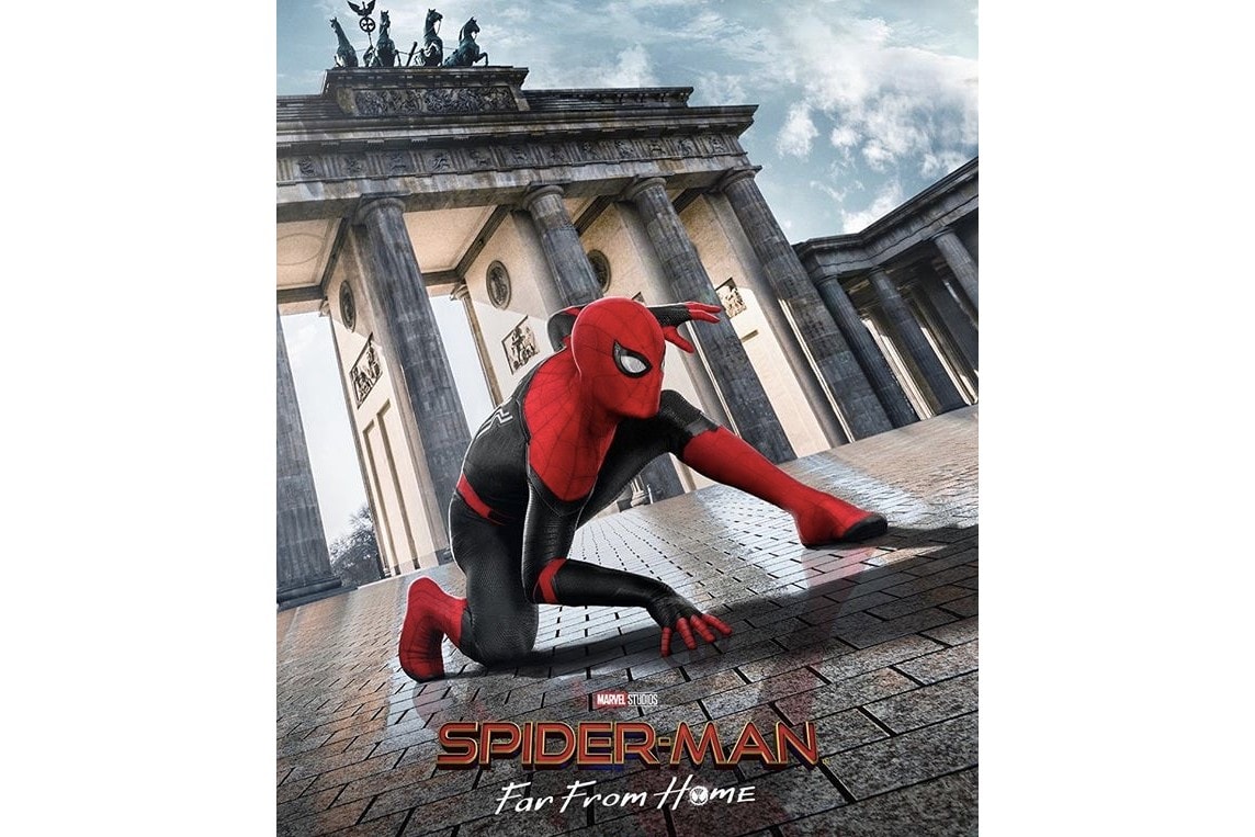 《Spider-Man: Far From Home》全新海報呈現歐洲三大地方