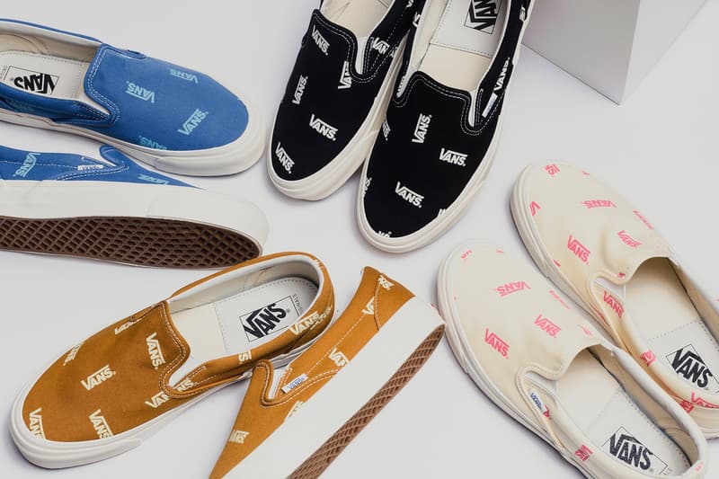 Vans Vault 以「Multi Logo」設計經典 Slip-On 鞋款