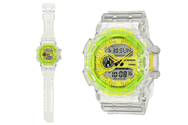 G-Shock 打造 90s 復古透明殼手錶系列