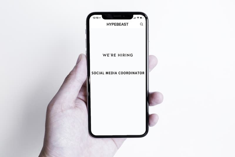 HYPEBEAST 中文版誠徵香港/台灣地區 Social Media Coordinator