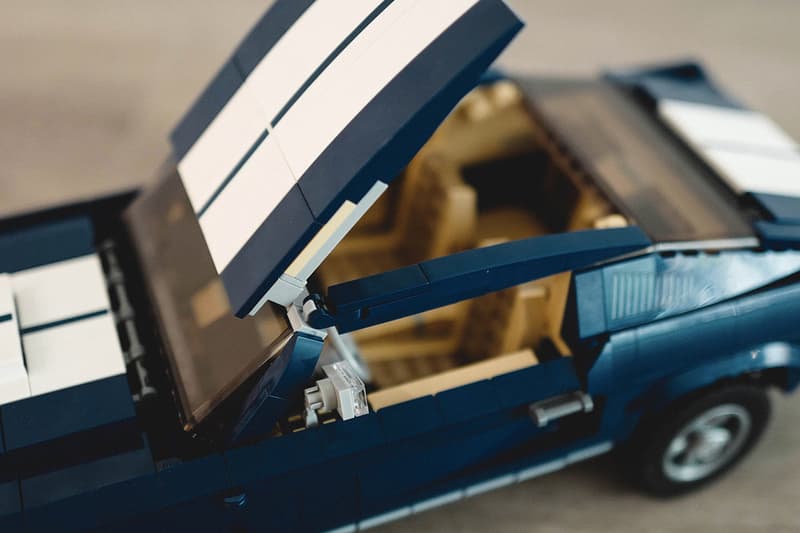HYPEBEAST 近賞 LEGO Ford Mustang 60s 復古積木跑車模型