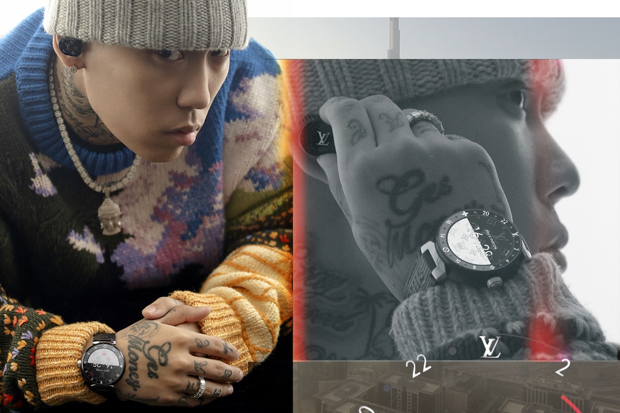 Colde、Crush、DOK2、Jessica、NS 允智演繹 Louis Vuitton 新作 — Tambour Horizon 智能腕錶及 Horizon Earphones