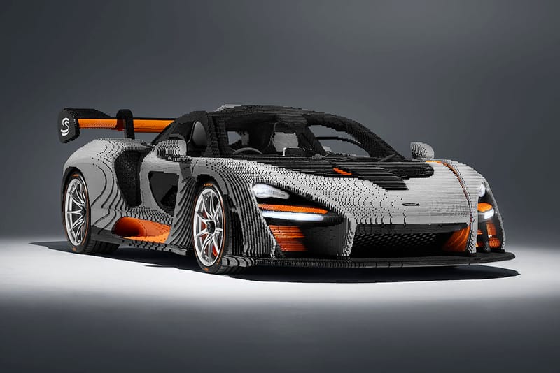 共 50 萬塊積木！LEGO 打造 1:1 McLaren Senna 超跑模型
