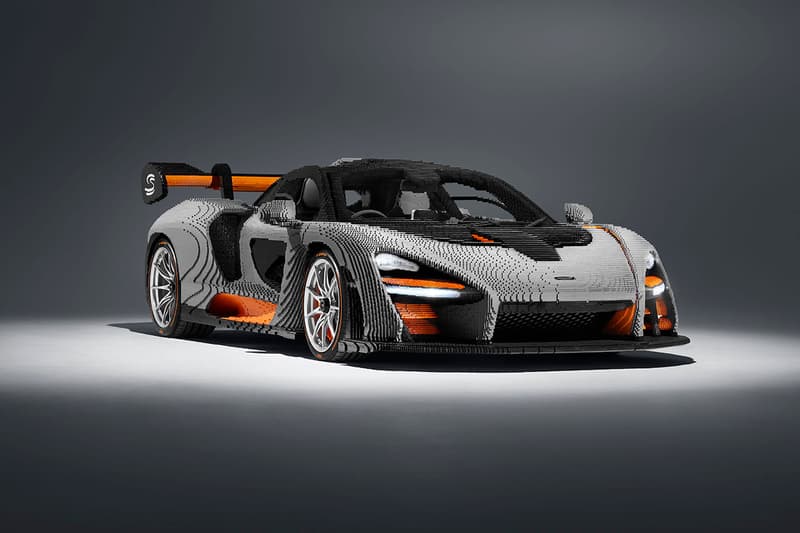 共 50 萬塊積木!LEGO 打造 1:1 McLaren Senna 超跑模型